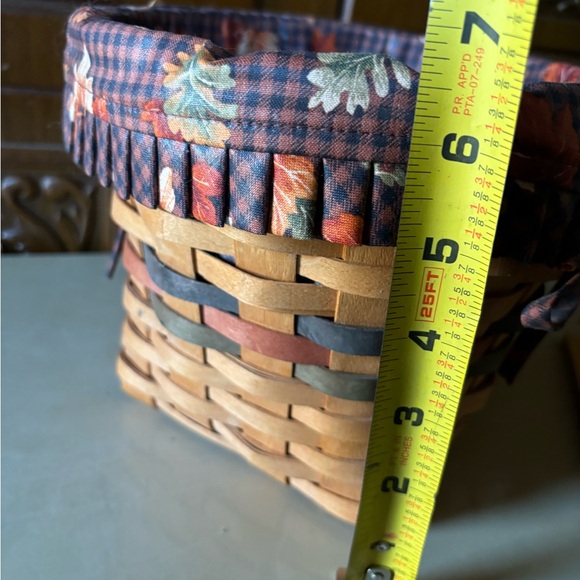 Vintage Longaberger Autumn Farm Basket - Picture 6 of 7